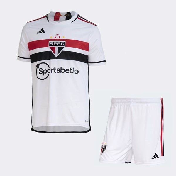 Camiseta Sao Paulo 1ª Niño 2023/24